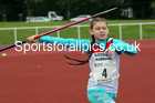 Women and Girls javelin, 2021 North Eastern Track and Field Champs., Middesbrough. Photo: David T. Hewitson/Sports for All Pics